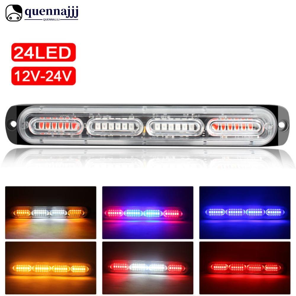 QHENNA 24 ไฟ LED รถ Flasher Auto Flash Flash Flash Flasher Stroboscopes Strobe Light Flasher J6R4