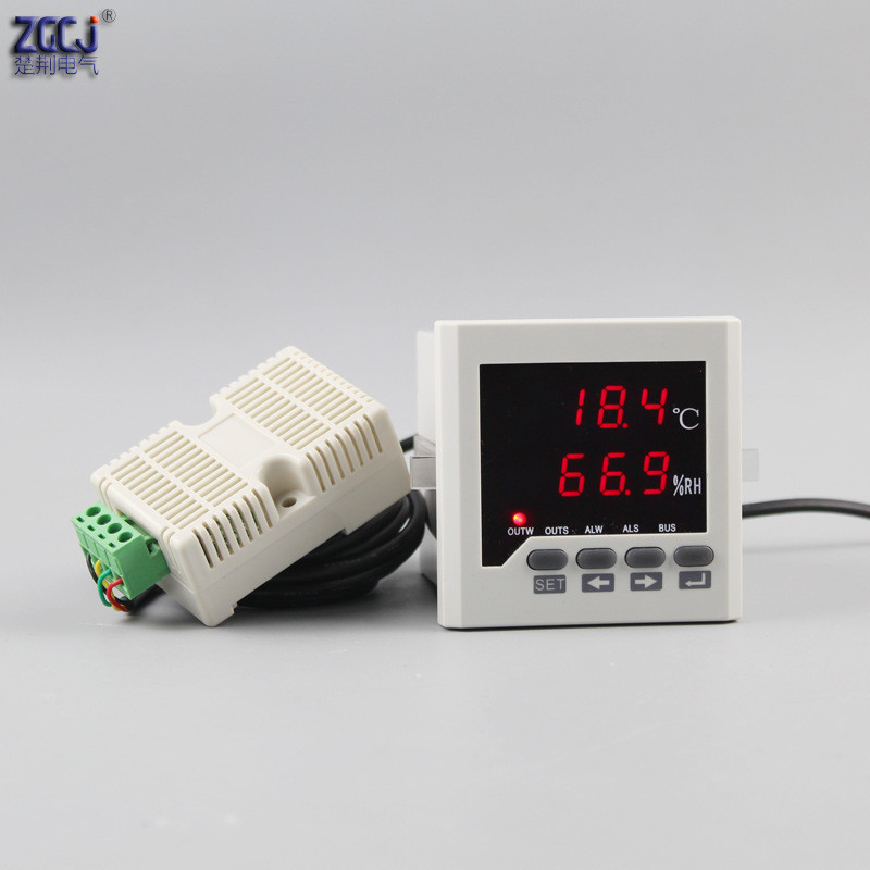 CJ-602-T Thermo-Hygrometer RS485 การสื่อสาร 220V Controller Thermostat ความชื้นปรับเฉพาะ