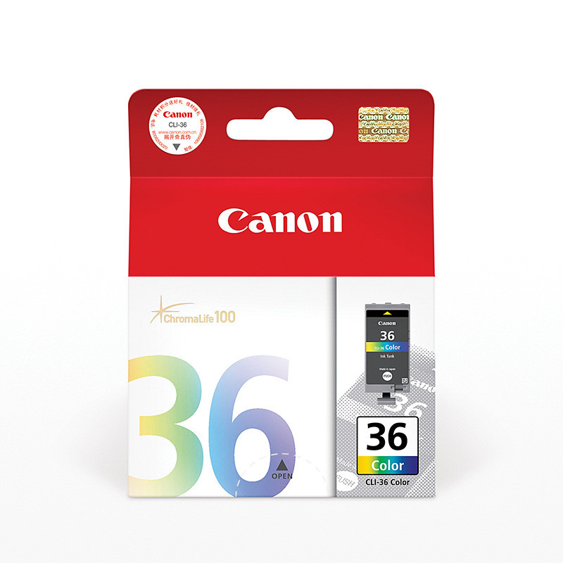 ตลับหมึก Canon 35BK/36 ของแท้ (PGI-35BK/CLI-36C) สีดํา เหมาะสําหรับ IP100/IP110