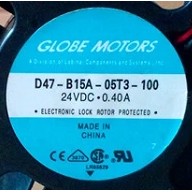 [Radiator] D47-B15A-05T3-100 24VDC 0.40 A A47-B15A-15T3-100 พัดลม 2 สายเดิม