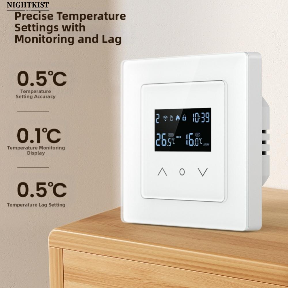 Smart Thermostat NTC3950 10K Sensor 0.5°C การตั้งค่าการควบคุมด้วยเสียง