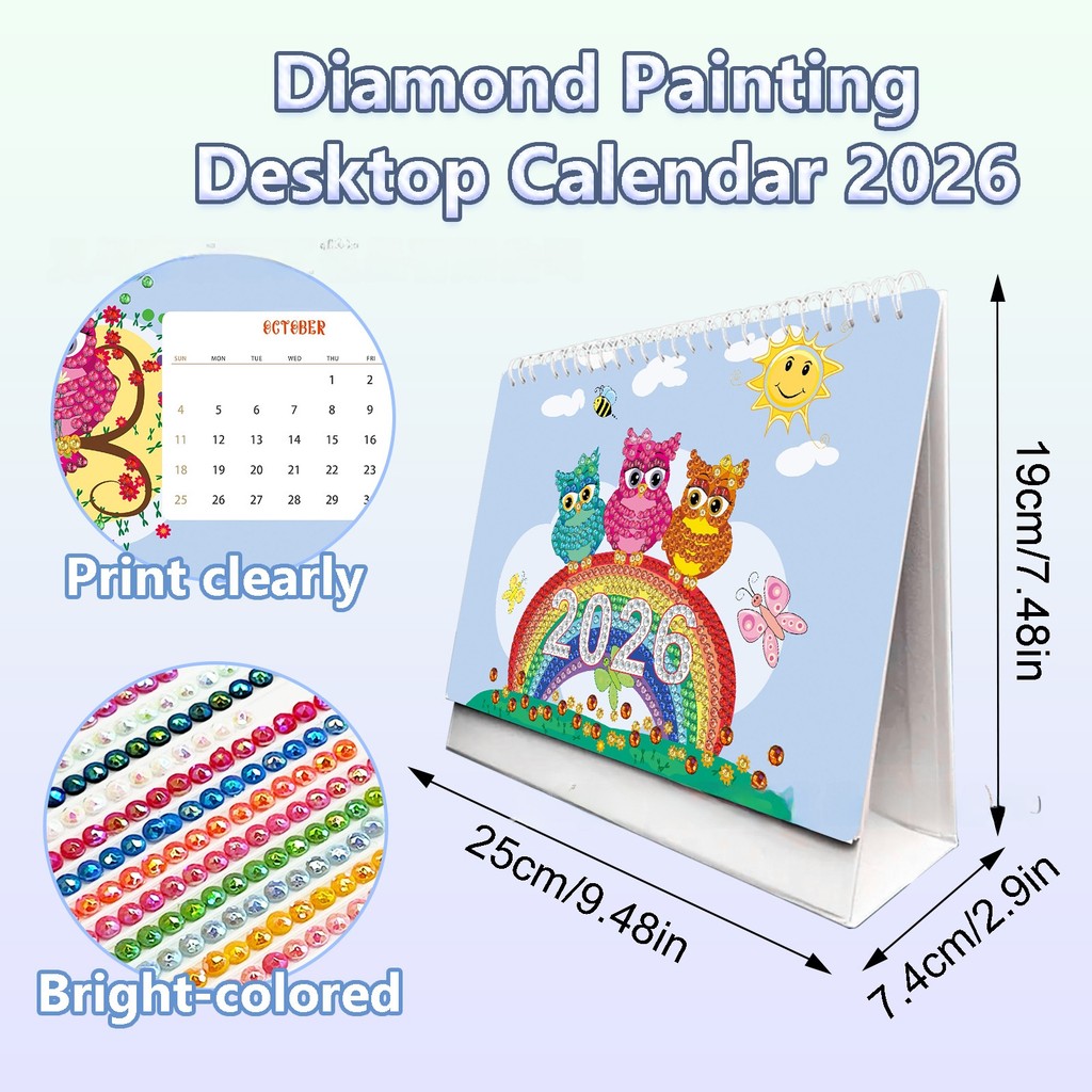 2026 DIY เพชรภาพวาดเดสก์ท็อปปฏิทินพถพพพพพพพพพพพพพพพพพพพพพพพพ.ศ.ศ.ศ.ศ.ศ.数据类型พ.数据类型พ.数据类型พ.数据类型พ.ร.数据类