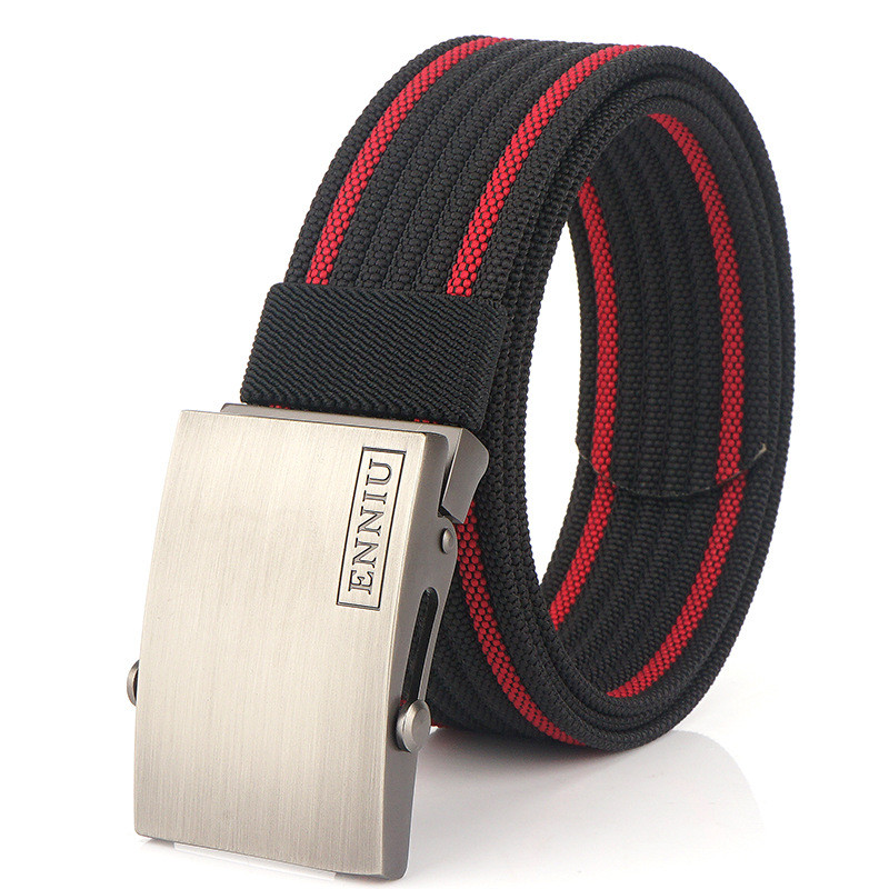 Nylon Workwear Canvas Belt Training Outdoor Smooth Belt Belt Belt