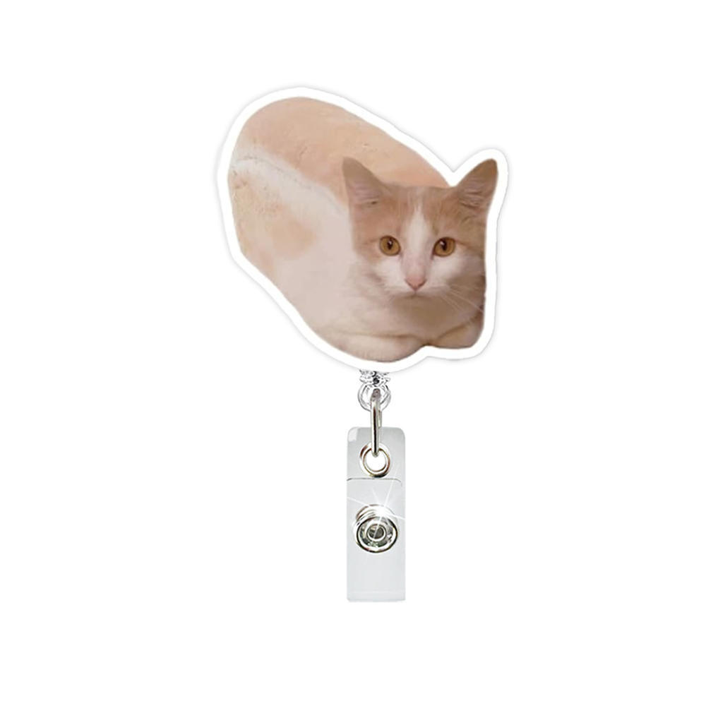 Compact อะคริลิค Badge Reel ทนทาน Retractable รูปที่ 5