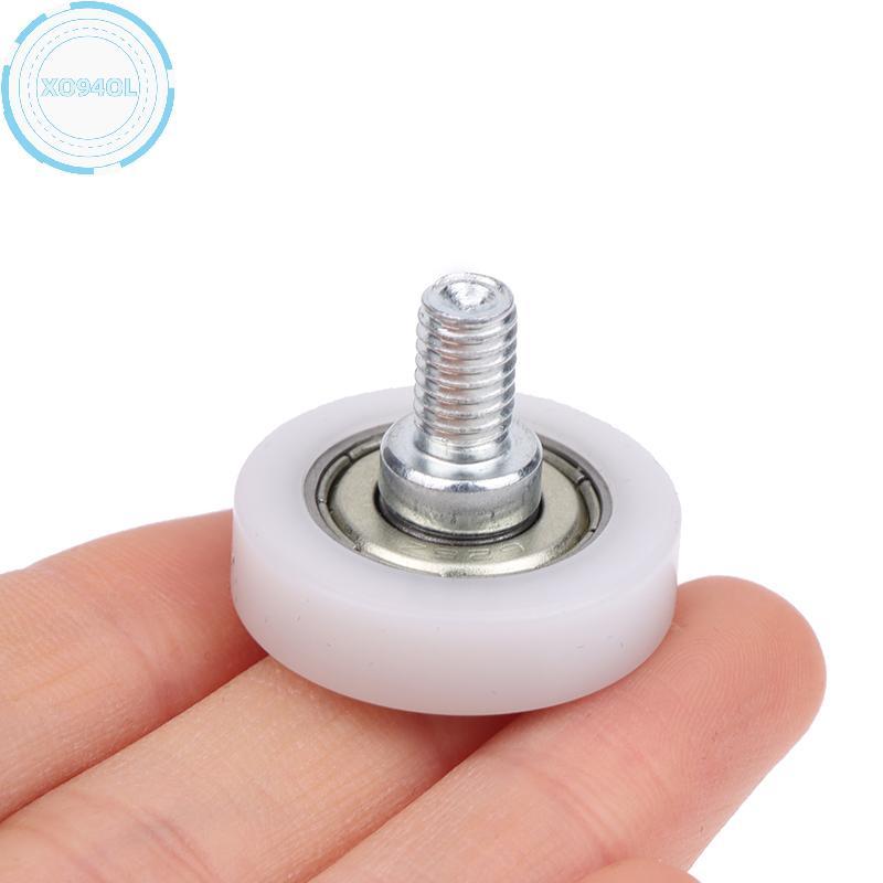 Xo94ol 1PC 6*26*7 M6 ด้ายภายนอก Arc ทรงกลมล้อนูนสแตนเลสสกรูแบริ่ง Roller ประตูหน้าต่าง Track อุปกรณ์