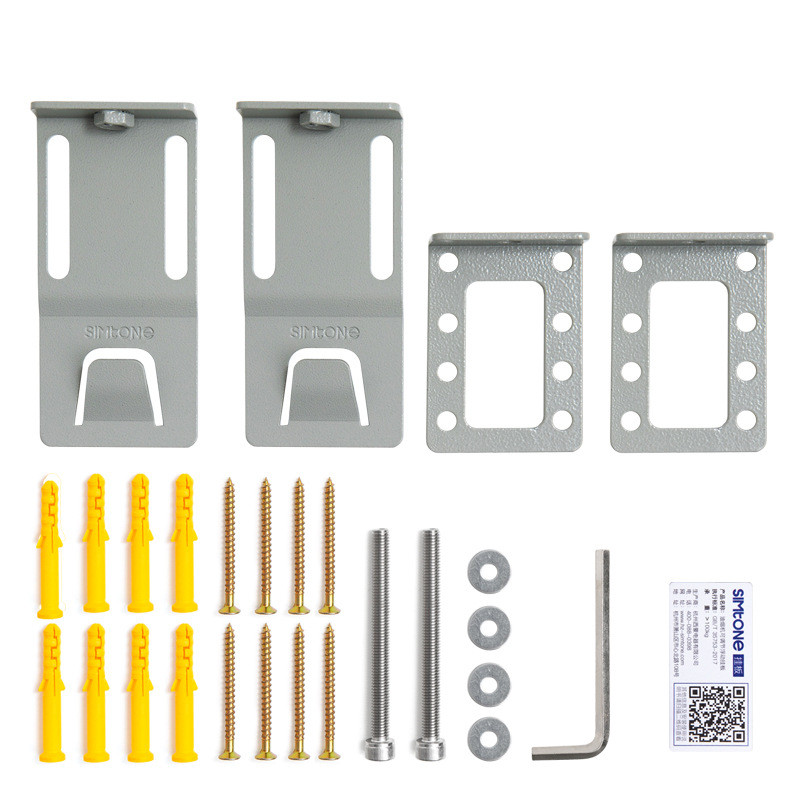 ฮุกขึ้นลงเครื่องดูดควัน (ปรับได้) + แผ่นแขวนขยายได้/เทชั้นวางหนา – เหมาะใช้เครื่องดูดควัน Вотี (Vatt