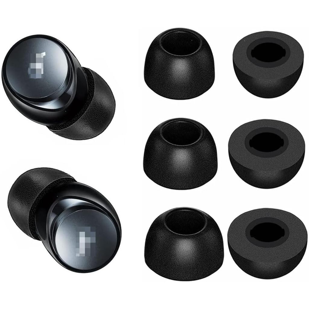 JNSA ใช้งานร่วมกับ Soundcore Space A40 โฟมหูเคล็ดลับหูฟังตัดเสียงรบกวนสําหรับ Soundcore โดย Anker Sp