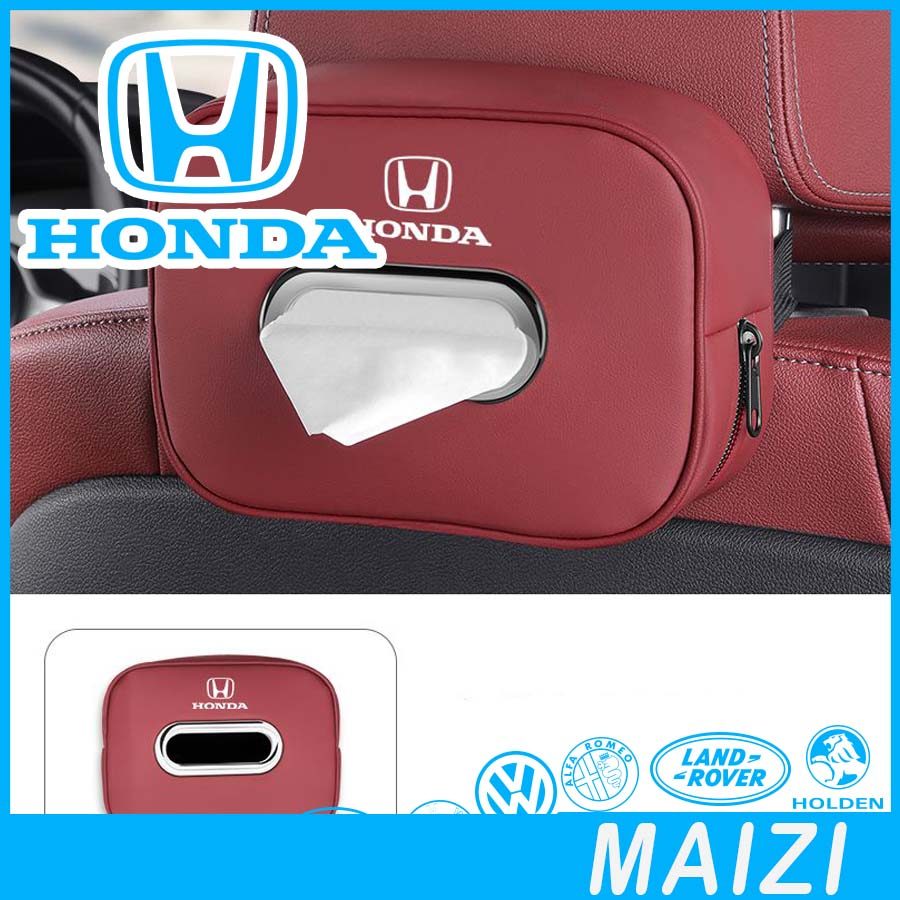 [READY]HONDA HRV Car-mounted Leather Surface Hanging Tissue Box CIVIC Body Kit HONDA CITY CRV Car De