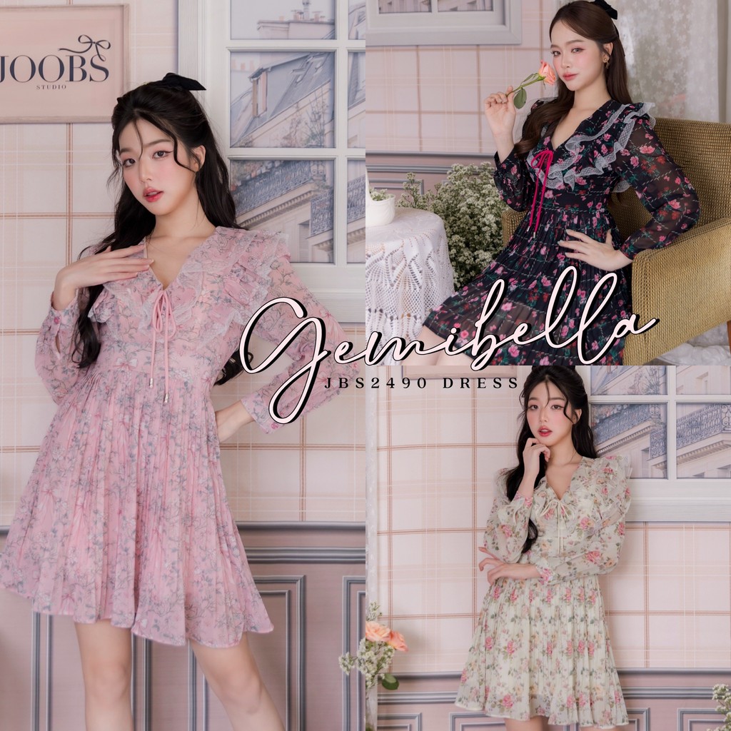 #JBS2490 Gemibella Dress Joobs studio