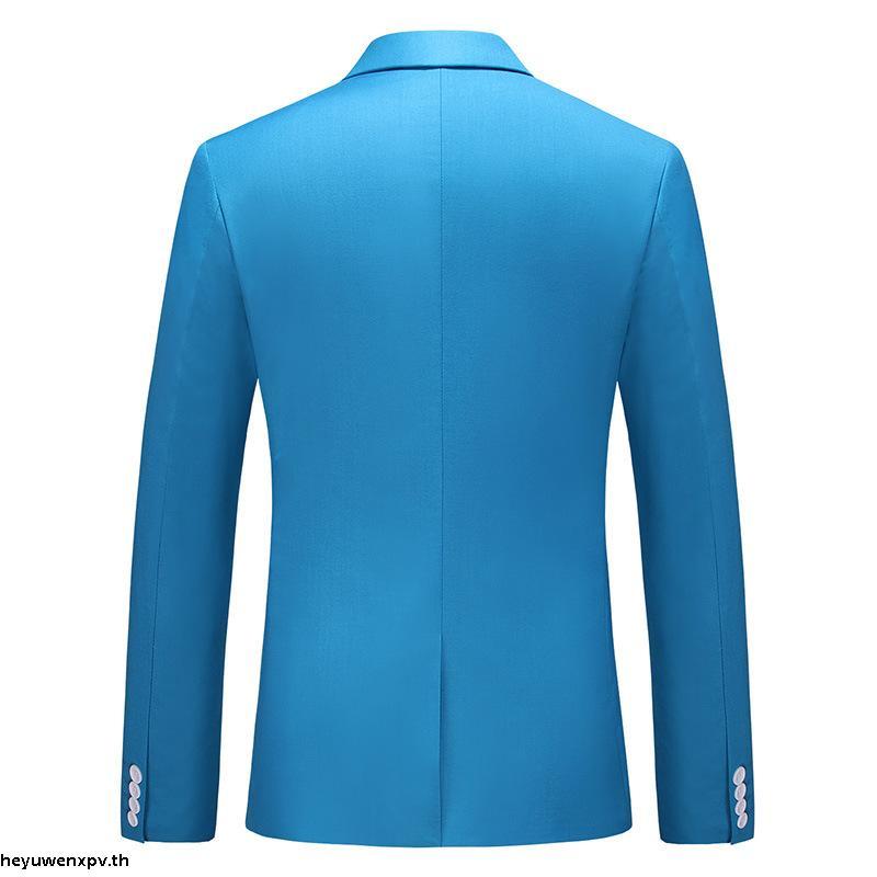 ชุดสูทสูททางการ ขนาดใหญ่ สีม่วงเข้ม สําหรับผู้ชาย K711 PK985 70D0