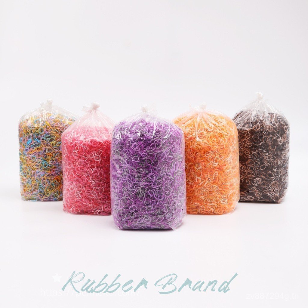 คล้องผมยืดหยุ่นสูง สีดำ ทนทาน มีหลายขนาดเลือก XP2