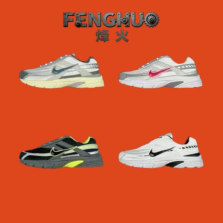 Initiator Founder Series Retro Daddy รองเท้ากีฬายอดนิยม สไตล์คลาสสิก ทำจากตาข่ายหนังสังเคราะห์ ออกแบบเพื่อการสวมใส่ง่ายแ
