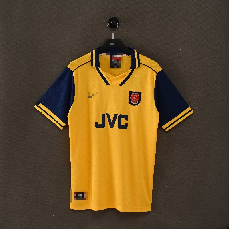 Retro 96-97 Arsenal away เสื้อฟุตบอลแขนสั้น