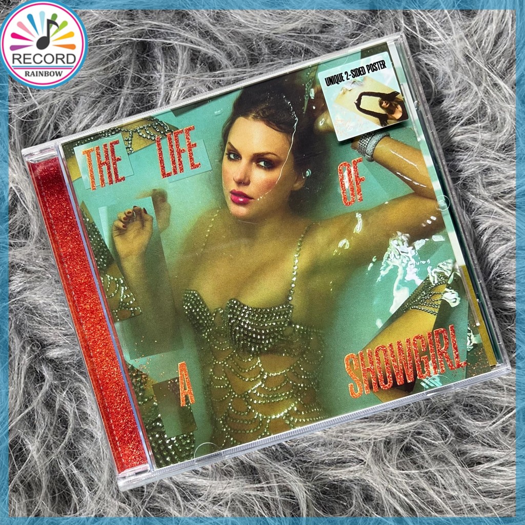 Taylor Swift The Life Of A Showgirl Posters 2025 อัลบั้มซีดีใหม่ [ปิดผนึก] ใหม่เอี่ยม