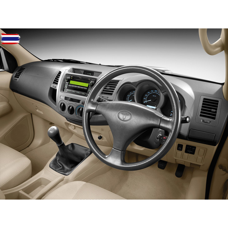 พรมปูคอนโซลหน้ารถ โตโยต้า วีโก้ สีดำ Toyota Vigo และ Vigo Champ พรมคอนโซล พรม