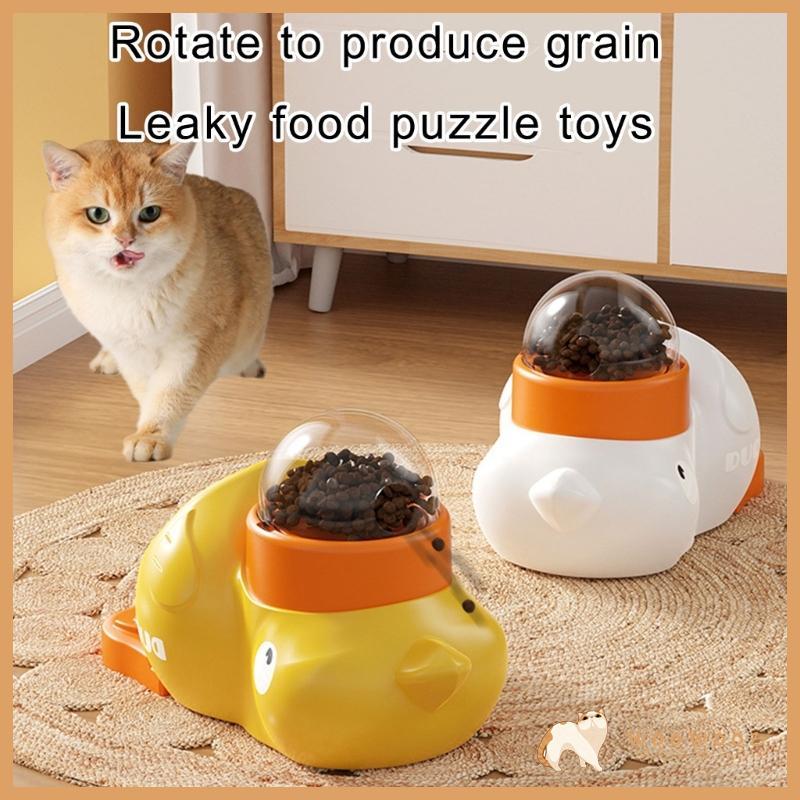 WOW แมว Foraging Feeder Teasing Kibble Feeder เดสก์ท็อปชั้นออกกําลังกายเล่นมัลติฟังก์ชั่แมวเหยียบของ
