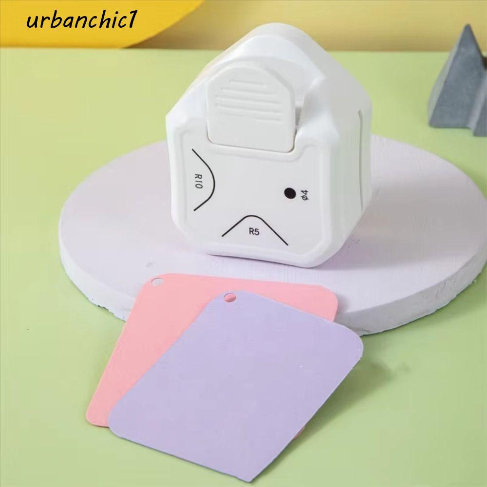 URBANCHIC Stamp Border Punch, Cutting Craft Hole Puncher ลายนูน|เครื่องเขียนกระดาษตัดแสตมป์รูปร่าง Punches Maker เครื่องเจาะฟัน Embosser DIY Craft