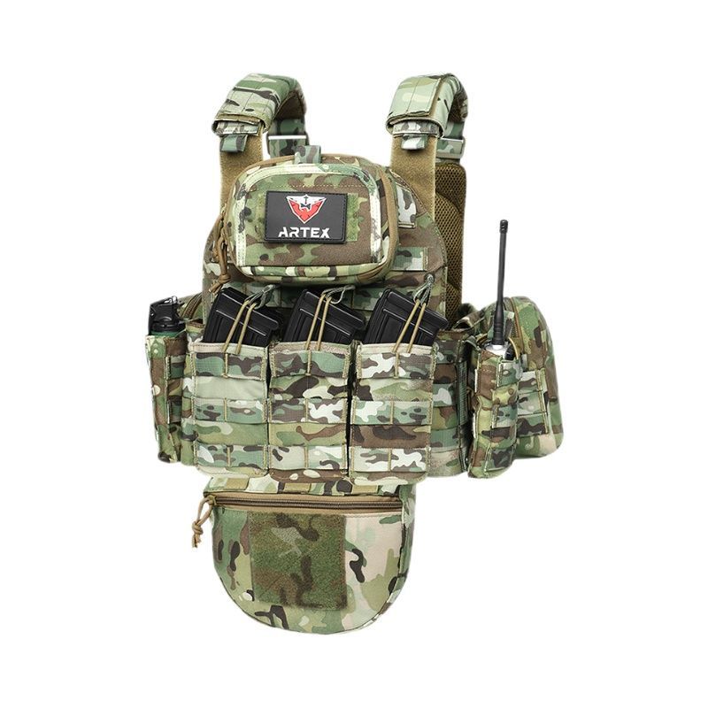 Artex เสื้อกั๊กยุทธวิธี มัลติฟังก์ชั่น กันน้ําและทนทาน พร้อมโมดูลาร์ MOLLE Extended