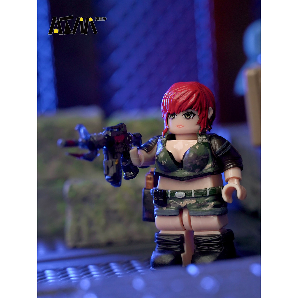 ผ่าน FireWire CF Fox Hunter Third Party Delta Mobile Veyron รูป Minifigure ทหารอาคารบล็อกของเล่น