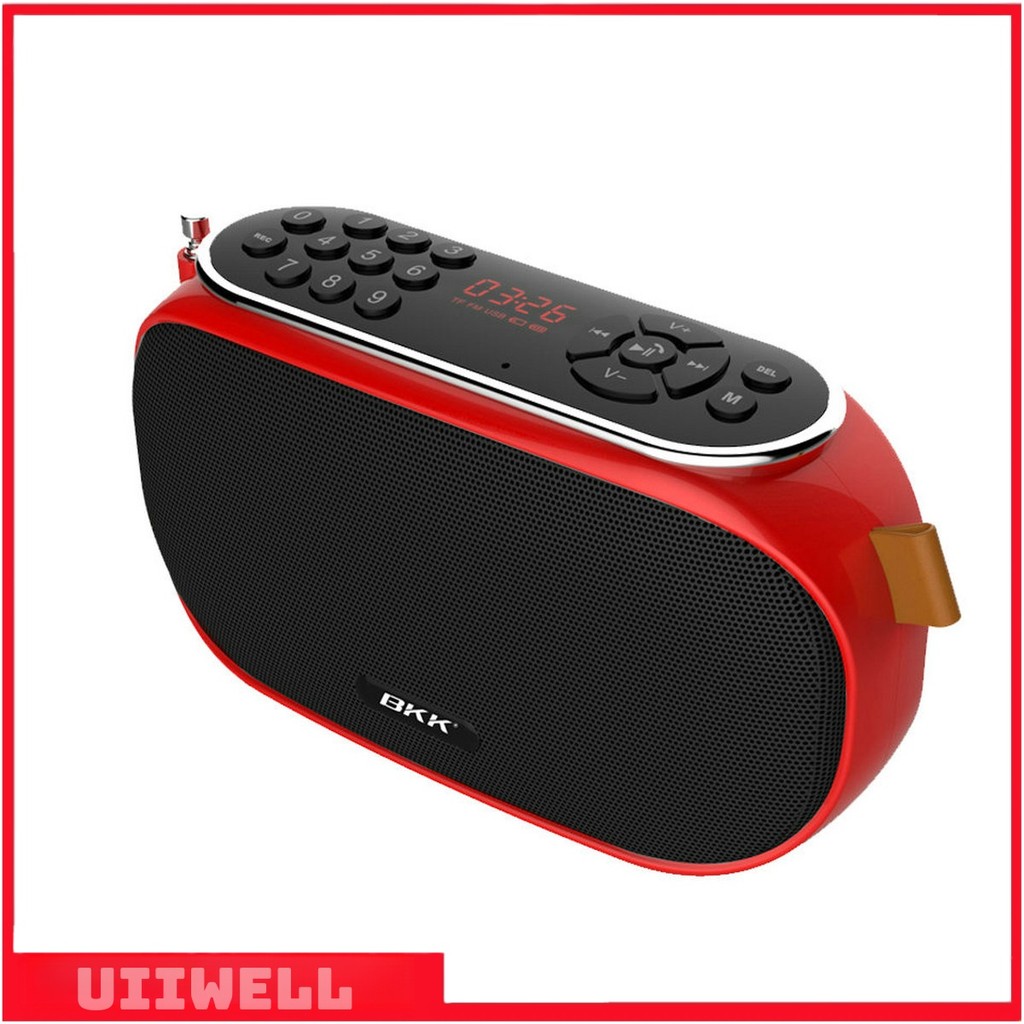 MP3 Smart Speaker Bluetooth ลำโพงไร้สาย USB FM Radio ให้เสียงคมชัด ใช้งานสะดวก เหมาะใช้ในบ้านและพกพา