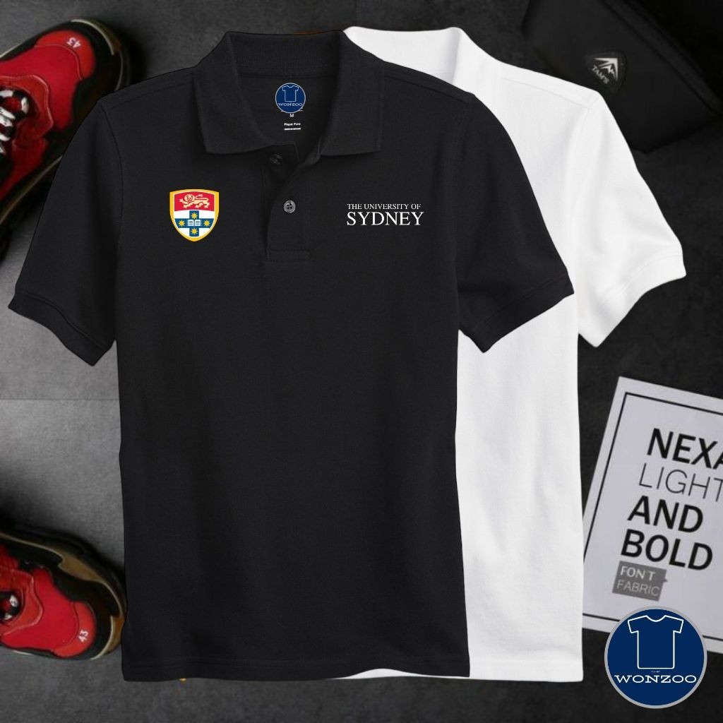 UNIVERSITY OF SYDNEY PREMIUM QUALITY POLO T-SHIRT 116=+