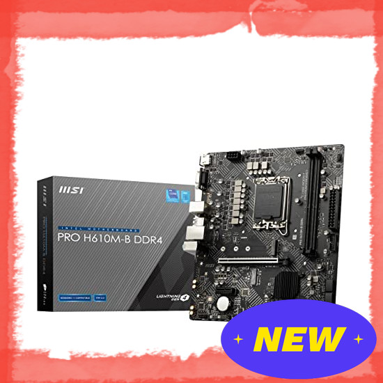 Direct From Japan MSI PRO H610M-B DDR4 Motherboard Micro-ATX [with Intel H610 chipset] 12th generati