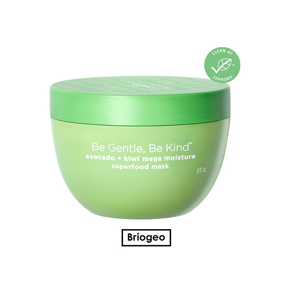 ลิขสิทธิ์แท้ 💯 จาก Shop🔥 BRIOGEO Be Gentle, Be Kind Avocado + Kiwi Moisture Superfood Hair Mask