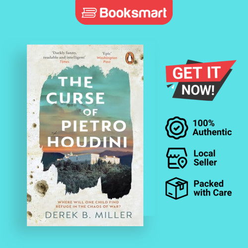 คําสาปของ Pietro Houdini โดย Derek B. มิลเลอร์ปกอ่อน Transworl 9781804991251