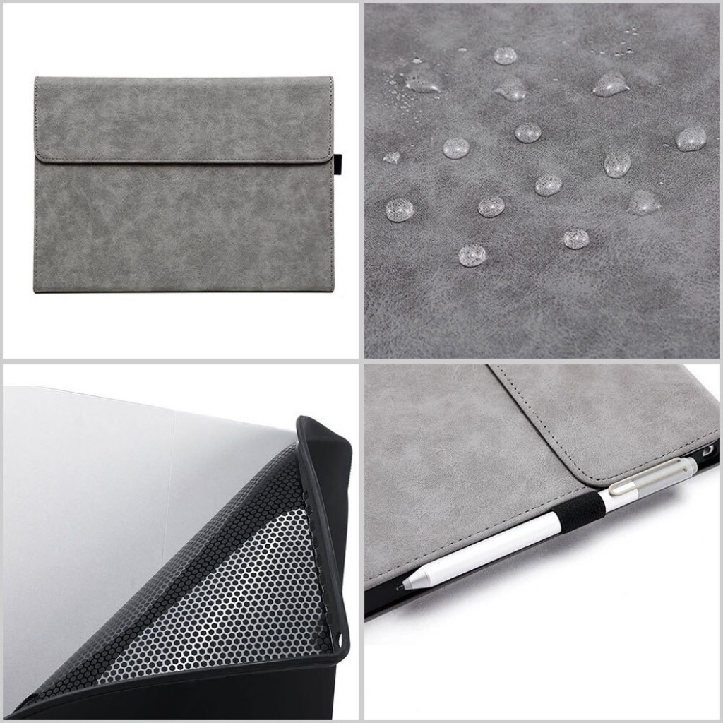 ความหรูหรา หนัง โฟลิโอ สแตนด์ เคส เพื Microsoft Surface รูปที่ 6