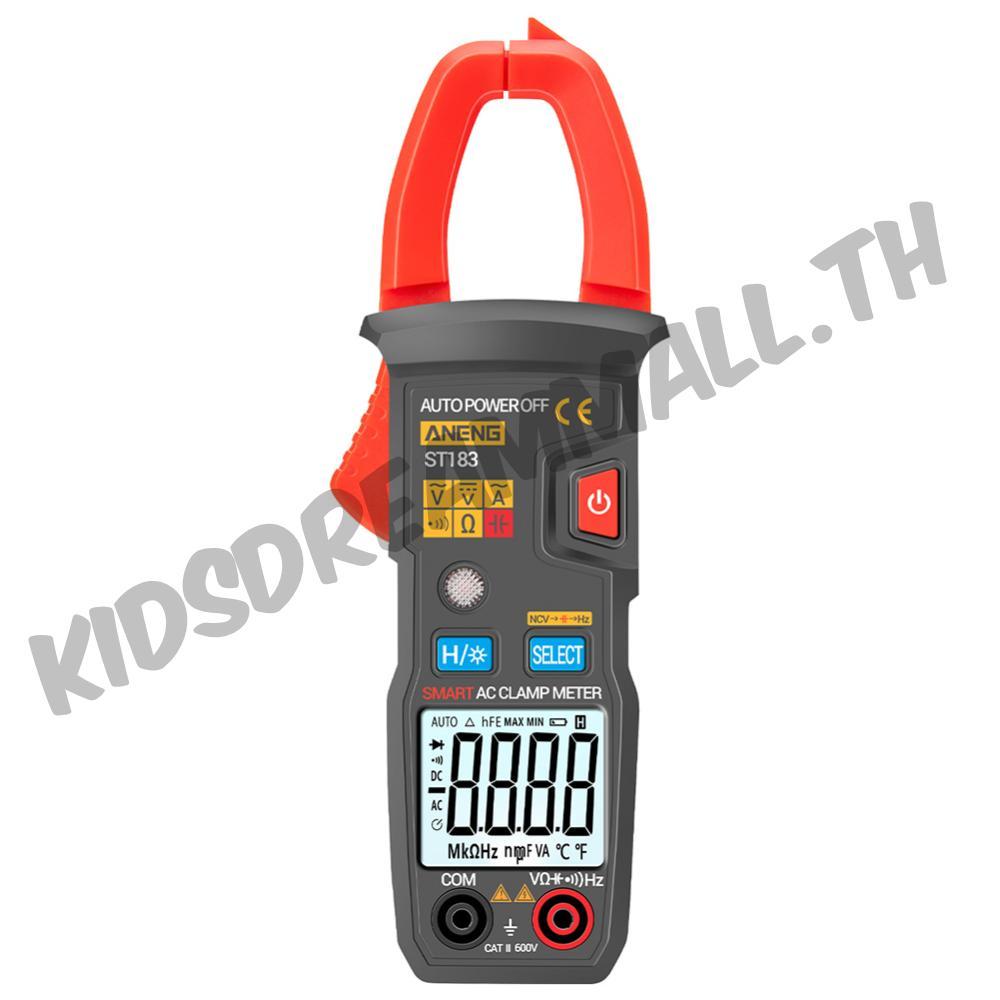 ANENG ST183 True RMS 6000 นับ LCD มัลติมิเตอร์แบบดิจิตอลช่วงอัตโนมัติ