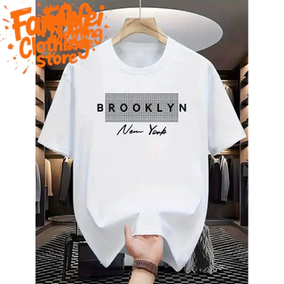 จัดส่งตลอด 24 ชั่วโมง Fanfei เสื้อยืดผู้ชายพร้อมตัวอักษร New York | COD