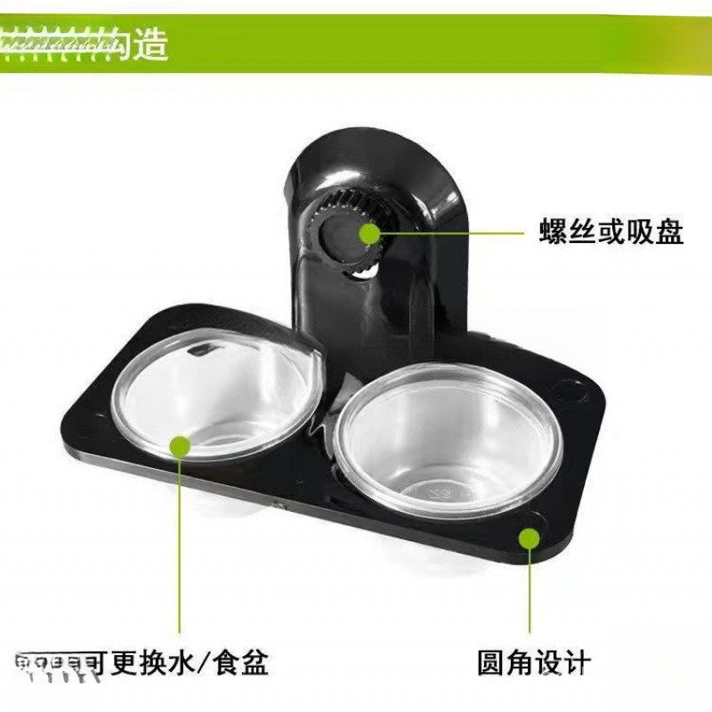 อ่างล้างหน้า Mealworm Jelly Beetle Eyelash Horn โต๊ะให้อาหาร Spider ตารางสีเขียว Iguana อ่างล้างหน้า