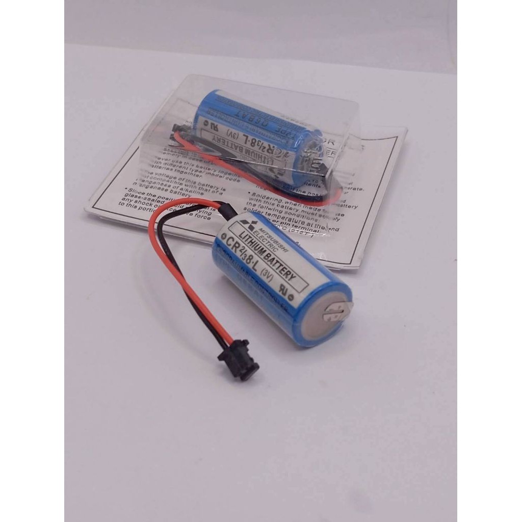 ใหม่! CR2/3. 8-L Type Q6BAT แบตเตอรี่ลิเธียม PLC 3.6Vพร้อมจัดส่งในไทย ราคาส่ง