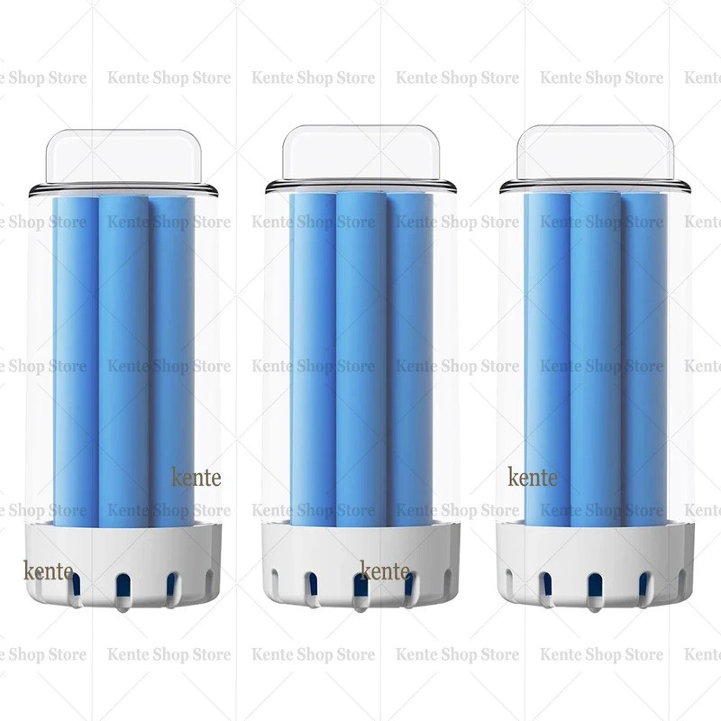 ผงซักฟอกเนื้อแข็งสําหรับ Ecovacs DEEBOT N30 PRO OMNI สีฟ้า