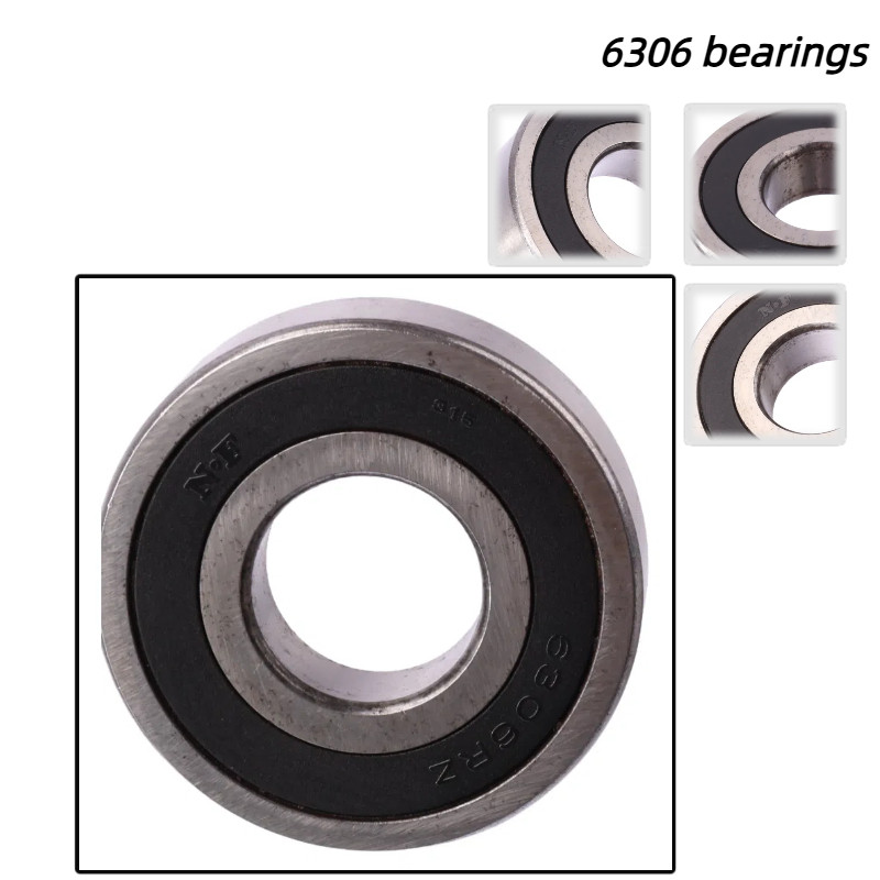 Premium 30x72x19mm 6306 Deep Groove Ball Bearing: ทํางานไม่มีรอยต่อด้วย 6306RS & 6306-2RS