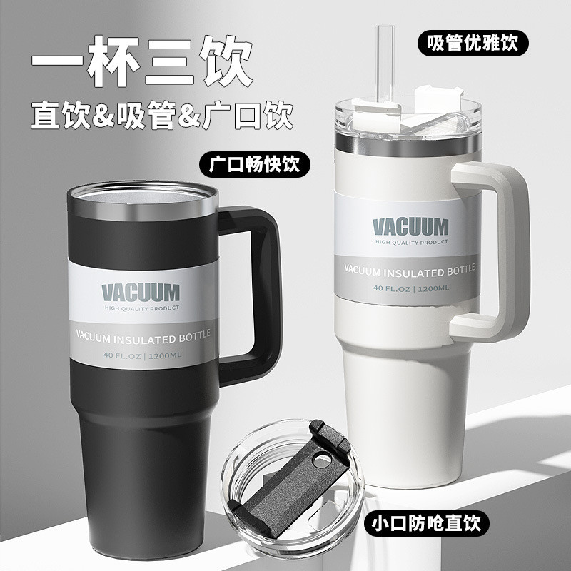 Ice Master Cup 0oz Thermos Cup 0 สแตนเลสสตีลรถถ้วยขนาดใหญ่ความจุถ้วยน้ํา M11.12