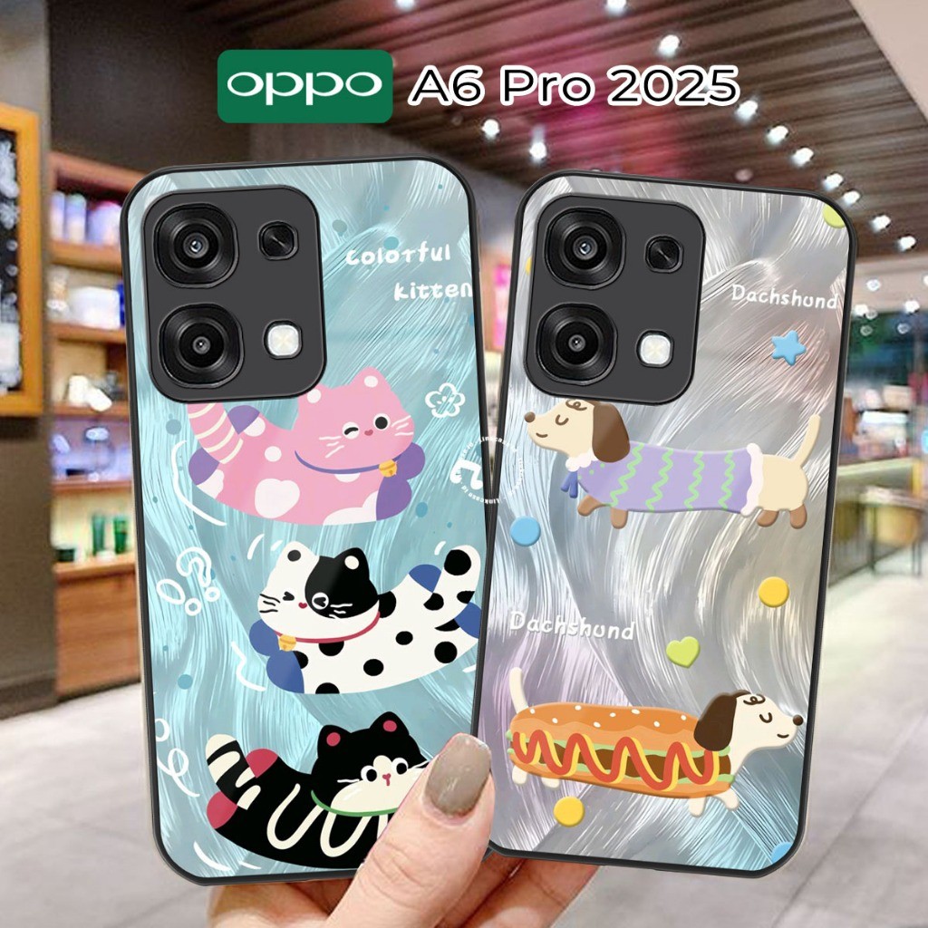 HP เคสโทรศัพท์ป้องกันกล้อง Oppo A6 Pro Softcase ล่าสุด [LL69] เคสโทรศัพท์ Oppo A6 Pro