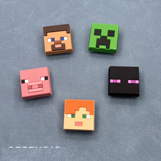 อุปกรณ์เสริมรองเท้าMinecraseries DIY หัวเข็มขัดสำหรับตกแต่ง