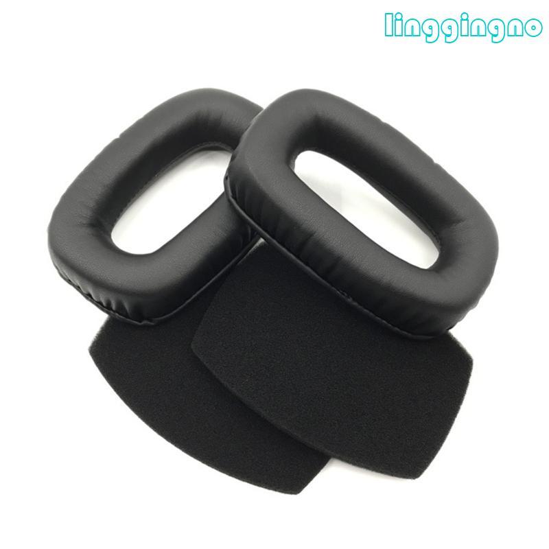 RR ลดเสียงรบกวนหูฟังแผ่นรองหูฟังทนต่อการสึกหรอ PU สําหรับ DT108 DT109 DT102