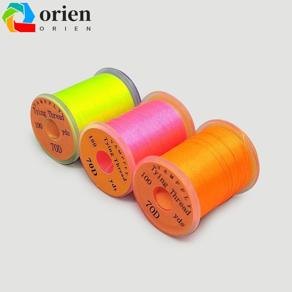 ORIEN Fly Fishing Line, Thread Spool Premium Fly Tying Thread line, Fly Salmon Bass Fishing Line