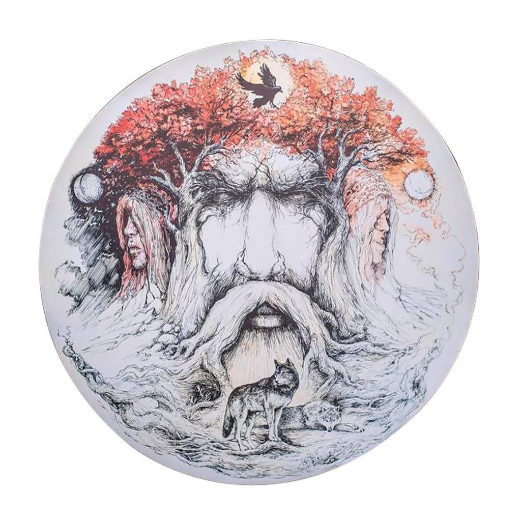 Cameraworld1-TH [Ander Online] (ขนาดแพ็คเกจ: 30x30x7cm) Shaman Drum Percussion Instrument Old Man Tr