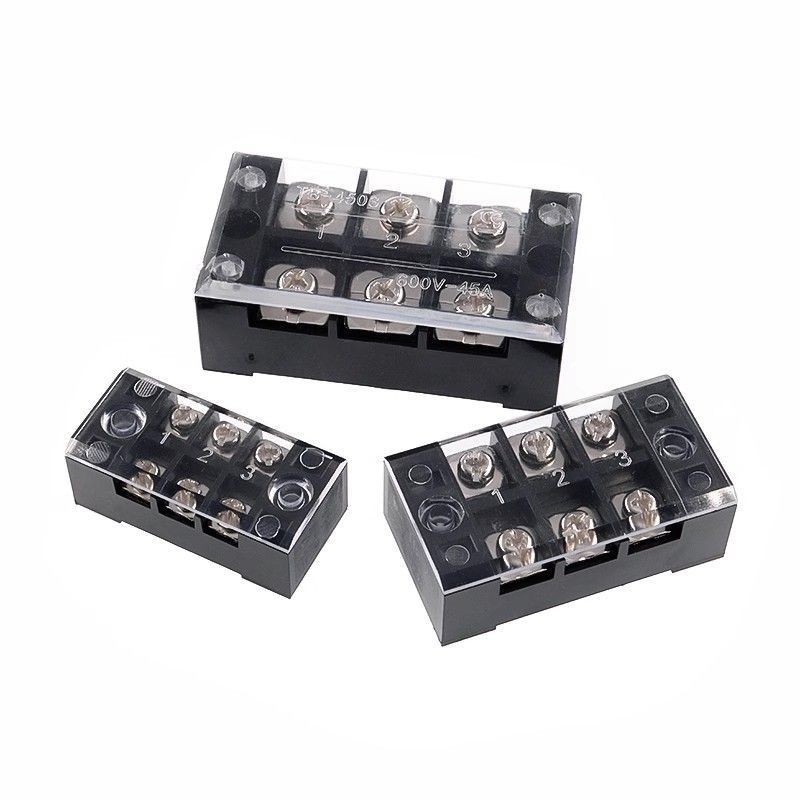 TB-1512 Terminal Block 3/4/5/6/7/10 Terminal Block 25A Connector Terminal Board Current 45A