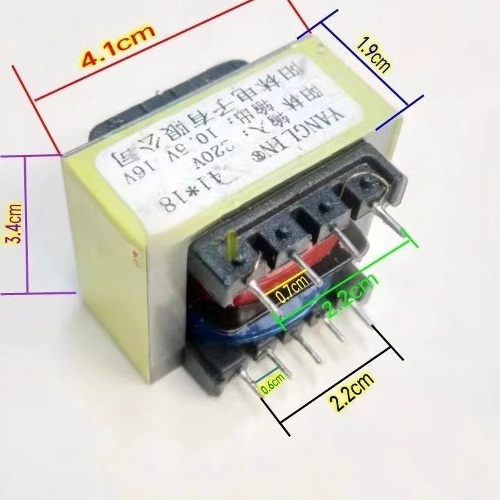หม้อแปลงไฟฟ้า 220V/10.5V/16V อะไหล่แท้ สำหรับเครื่องทำน้ำอุ่น Midea