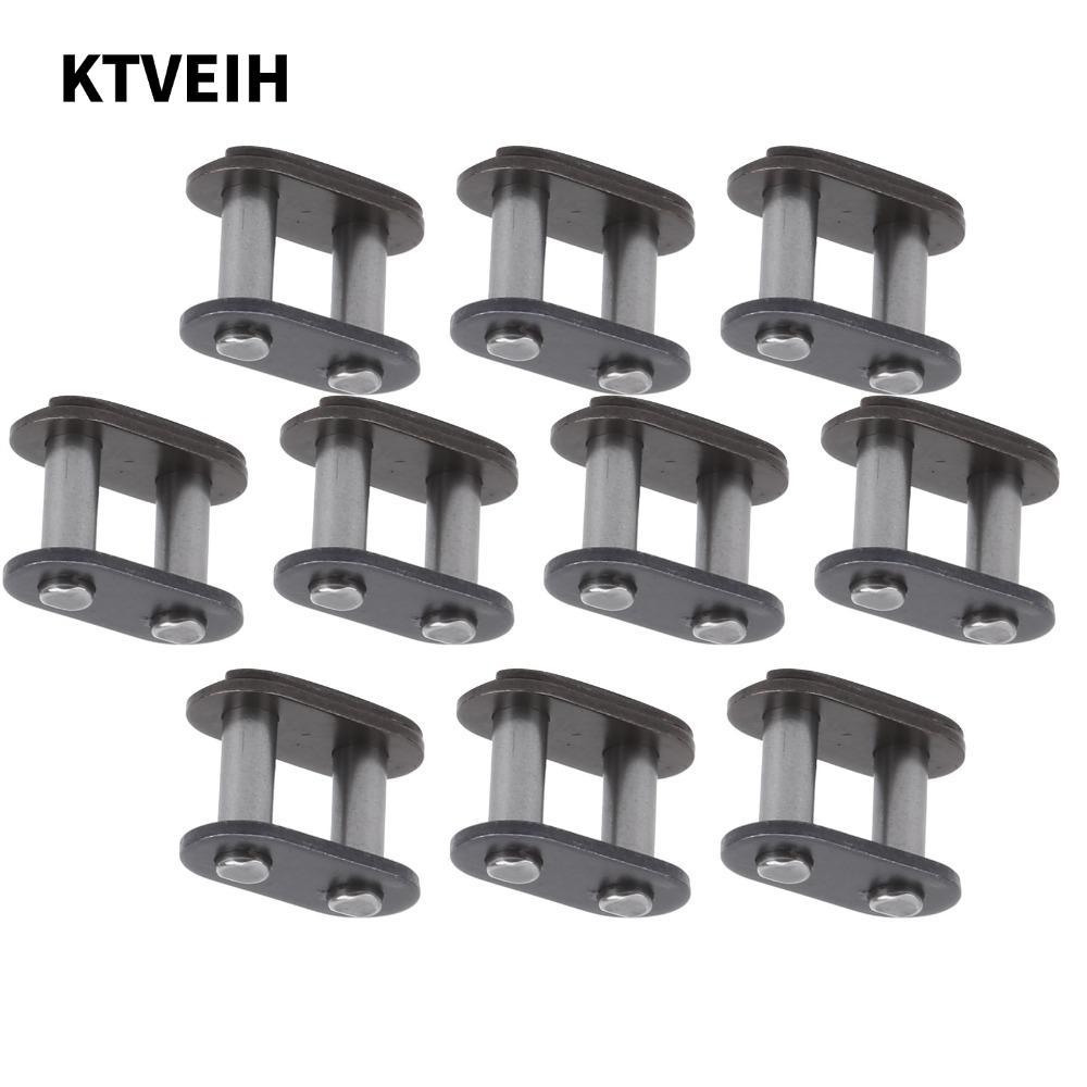 KTVEIH 10PCS T8F Chain Master Link,สีเทาเหล็กMaster Connecting Link,ทนทานน้ําหนักเบาเชื่อมต่อMini AT