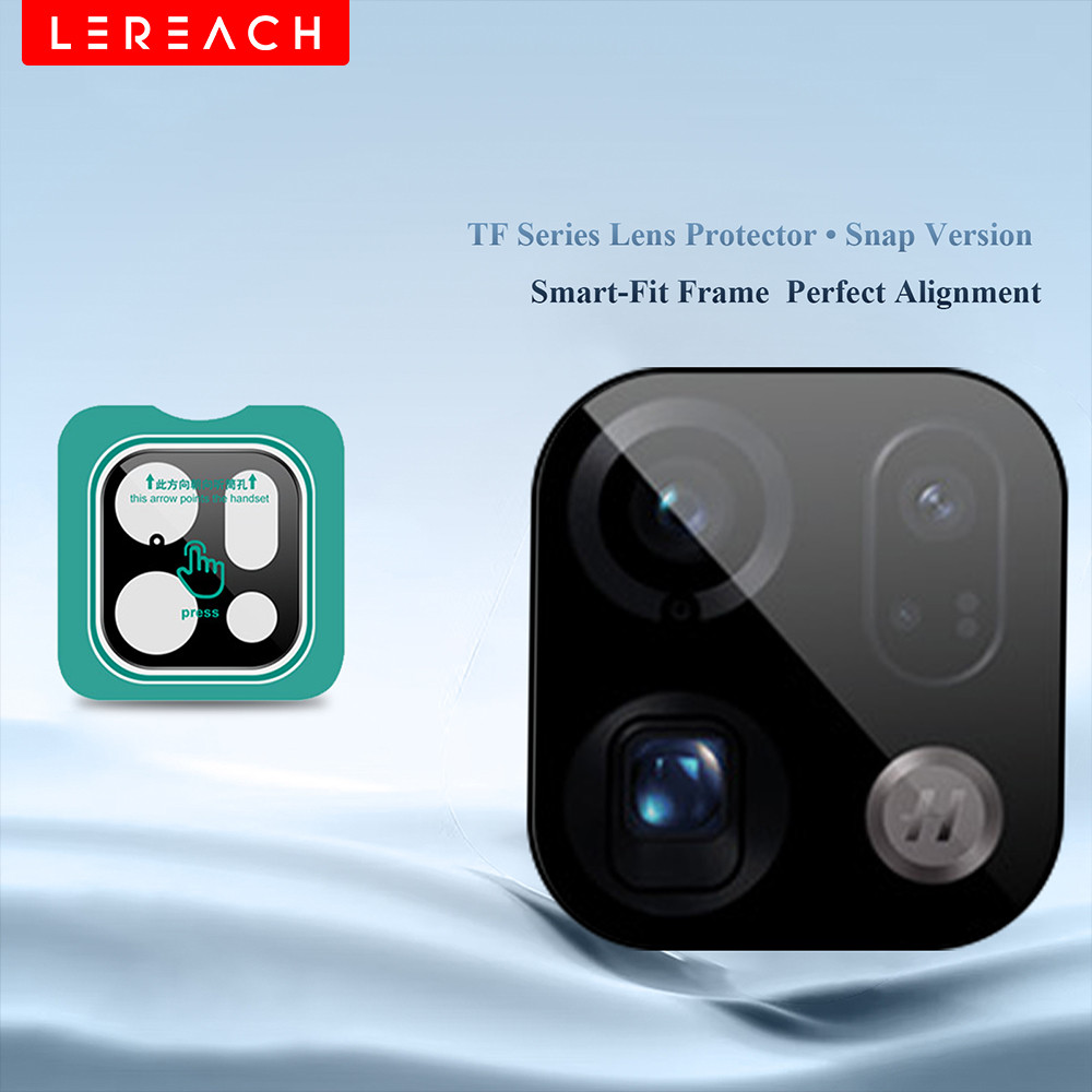 [กรอบด้วยตนเอง] Lereach สําหรับ Oppo Find X9 Pro/Find X9 กระจกนิรภัยตัวป้องกันเลนส์กล้อง, ป้องกันรอยขีดข่วนความโปร่งใสสูง