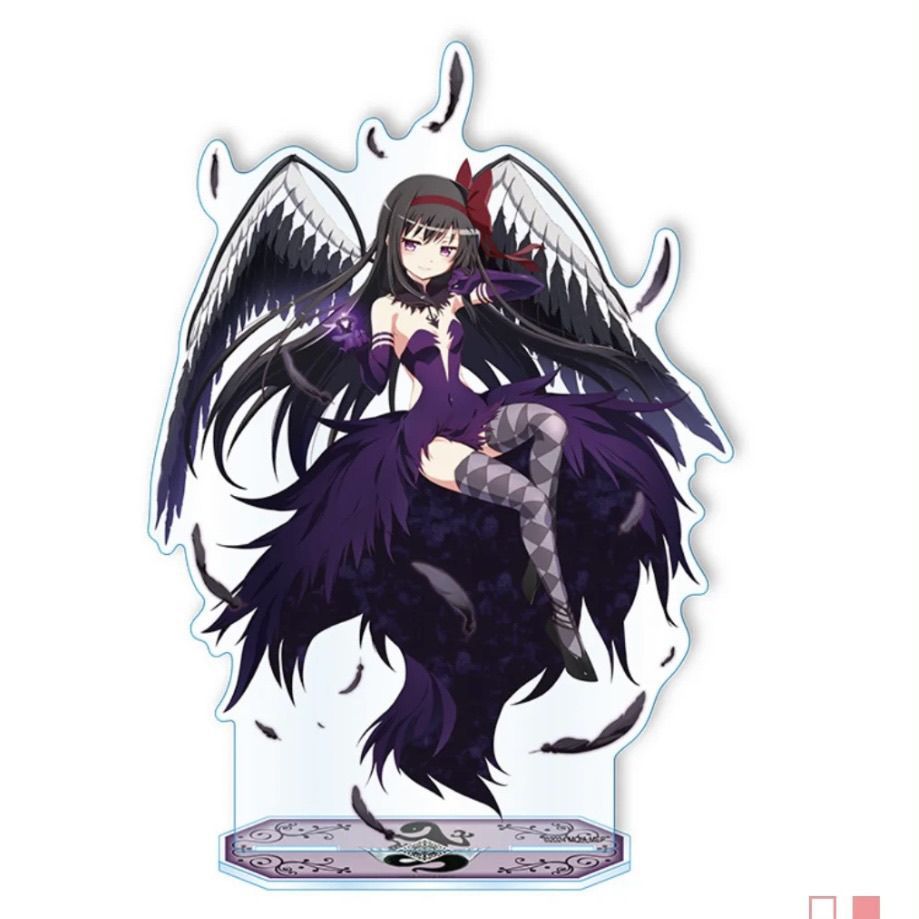 Puella Magi Madoka Magica อะคริลิคขาตั้ง Kaname Madoka รูป Akemi Homura Standee จอแสดงผลอะนิเมะสินค้าคอลเลกชันของขวัญตกแต่งโต๊ะ - รูปที่ 4