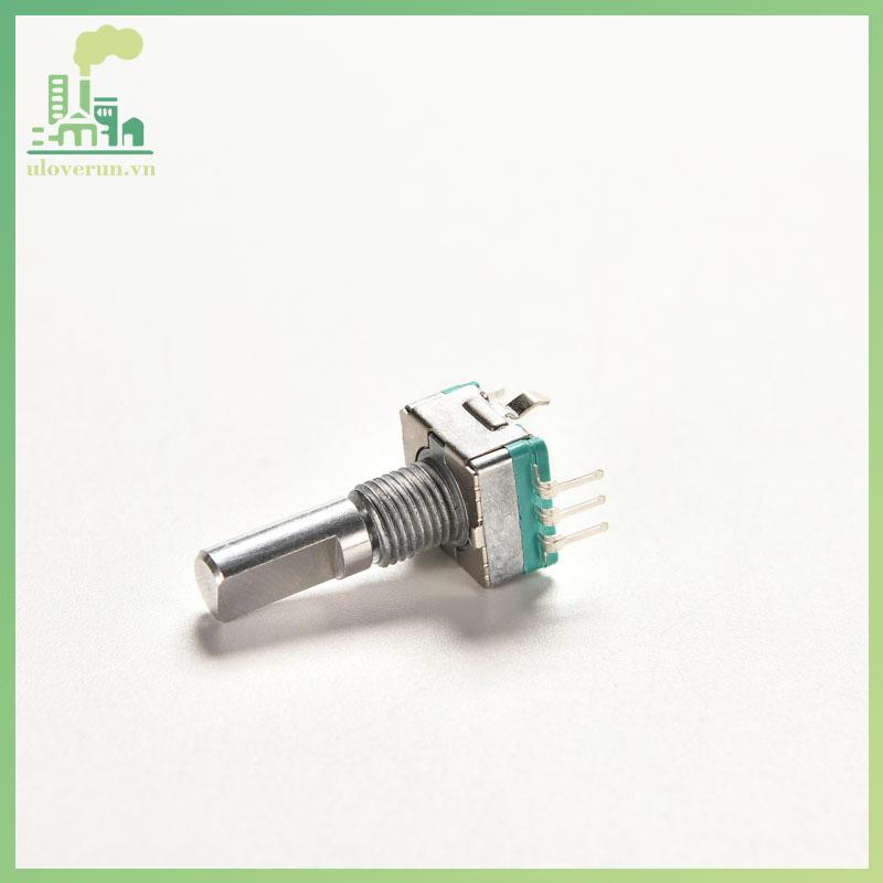 Uloverun 1PCS Rotary encoder พร้อมสวิตช์ EC11 เสียงดิจิตอล potentiometer handle 20 มม.vn