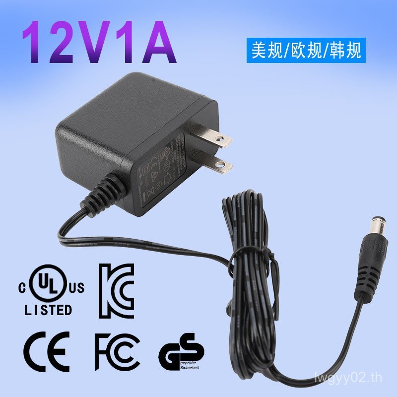 การรับรองพลังงาน 3C Light Bar แหล่งจ่ายไฟสหรัฐอเมริกาจีน ETL Set-Top Box/PSE KC12v1a อะแดปเตอร์การตร