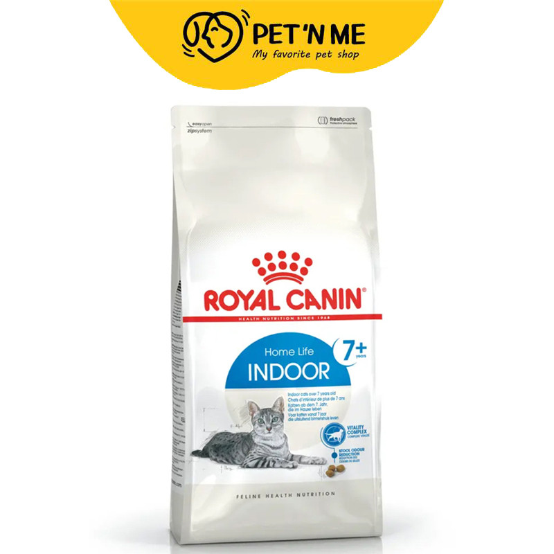 [จัดส่งจากคลัง] ROYAL CANIN โรยัลคานินอาหารแมวสูงวัยเลี้ยงในบ้านอายุ7ปีขึ้นไป 400กรัม [3182550784351]