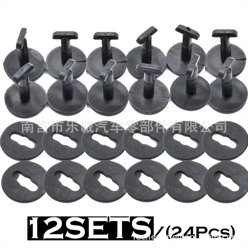 พรมปูพื้นรถยนต์คลิปบิดล็อคพร้อมเครื่องซักผ้าเหมาะสําหรับ BMW E36 E46 3 Series E38 5/7 Series U8LB